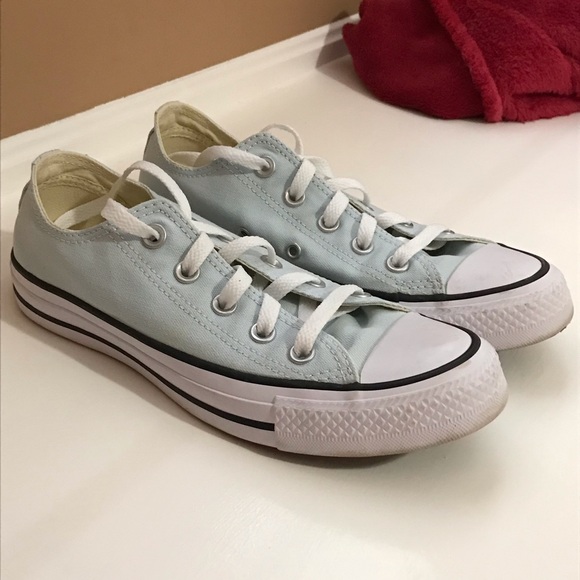 Converse Chuck Taylor All Star Low Top Light Blue - Picture 1 of 3